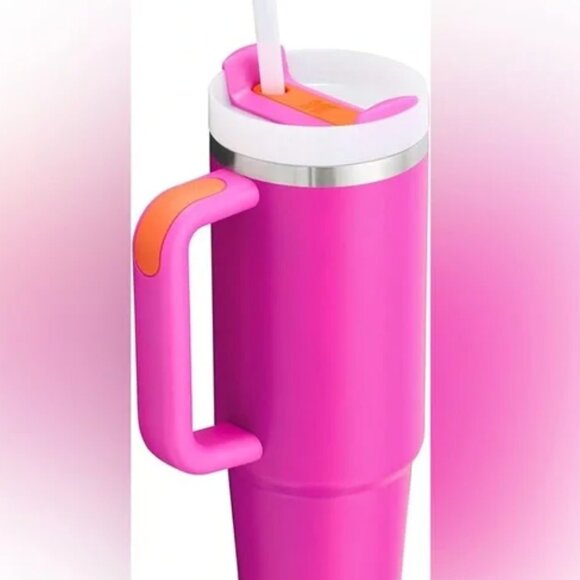 Stanley Thirstquencher H2O Tumbler 40oz Vivid Violet Fuchsia Pink - NWT with Box - Picture 5 of 14